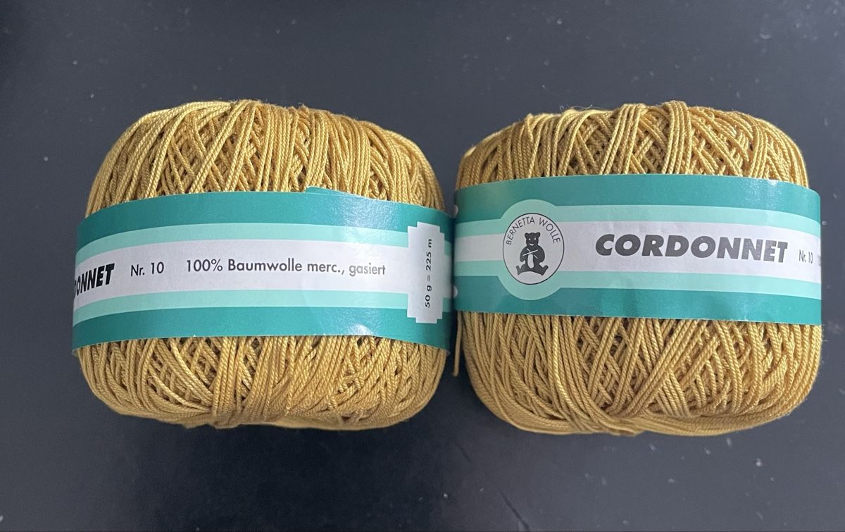 Laine: Häckel oder Strickgarn / Cordonnet Nr 10 – Neuf (Voir description) à Glis par taisiya078