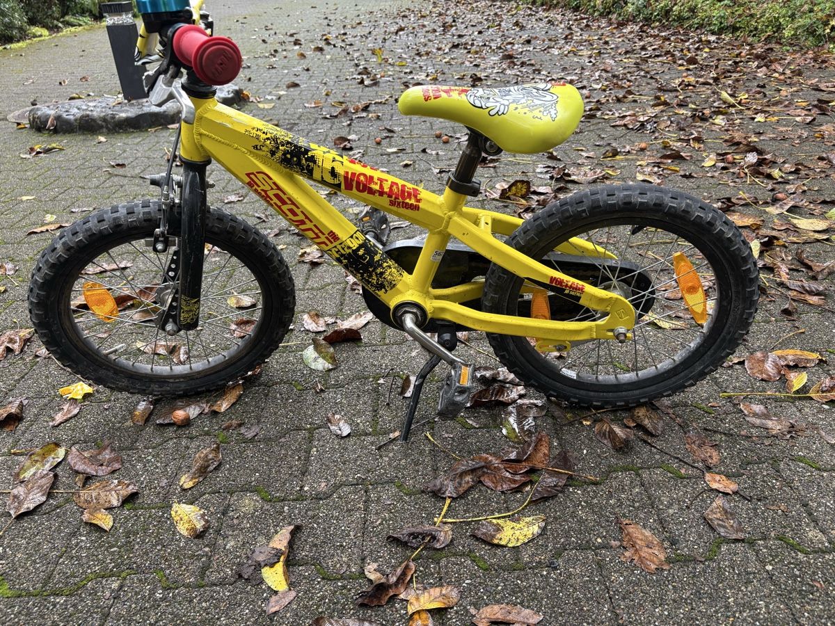 Scott Voltage Kinder Velo, 16 Zoll, Gelb (Gebraucht) in Hombrechtikon fr  CHF 10  nur Abholung auf Ricardo kaufen