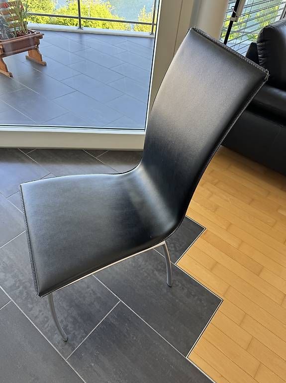 Sedie: Stühle Leder mit Metallgestell Esszimmer  – Usato da Port venduto da Predbull 4
