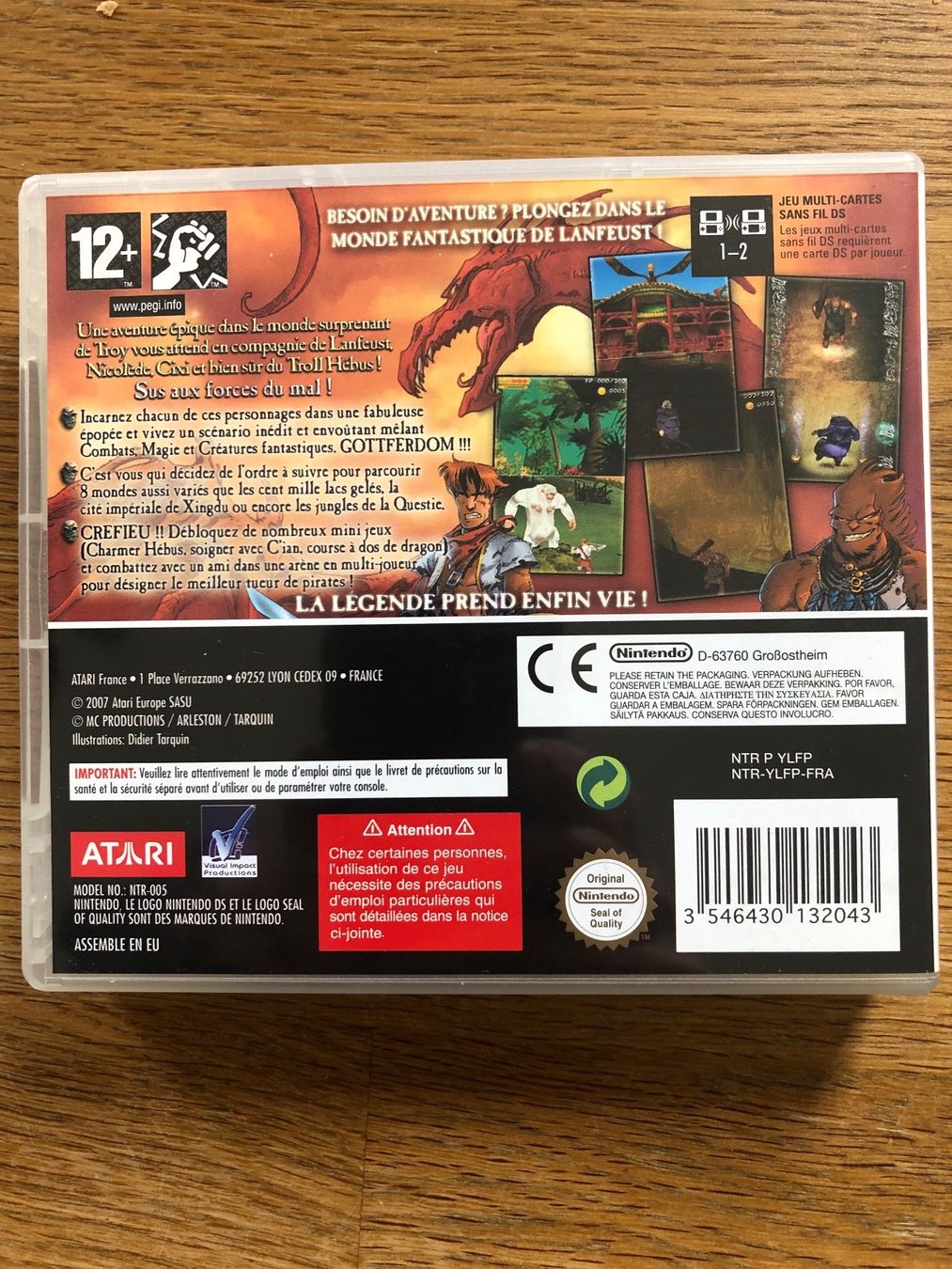 Nintendo Spiele: Jeux Nintendo DS - Lanfeust de Troy – Gebraucht aus La Chaux-de-Fonds von bartoglan 2