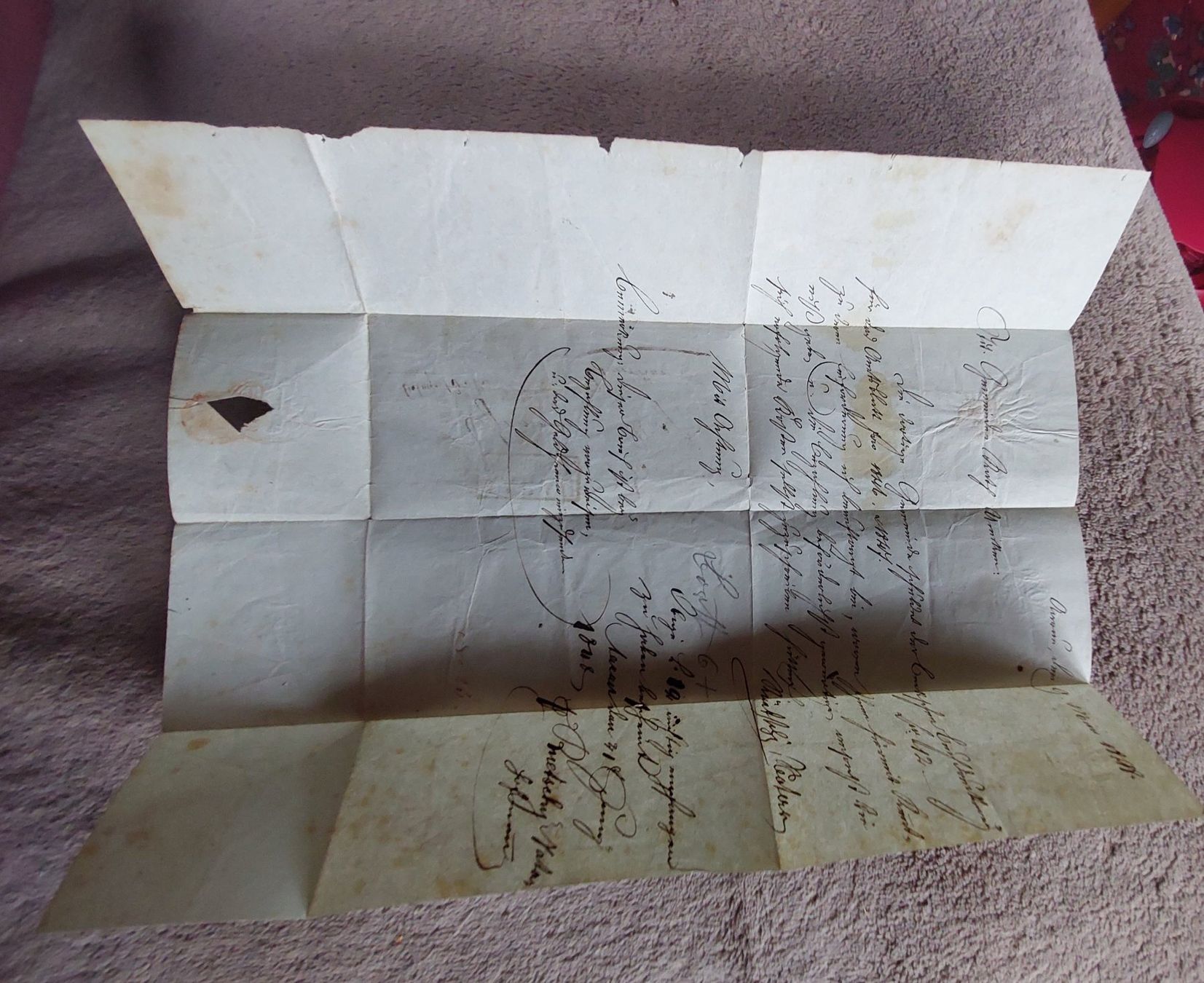Cartoline postali: Brief 1848 Aarau sehr selten – Usato da Opfertshofen SH venduto da museumswert 3