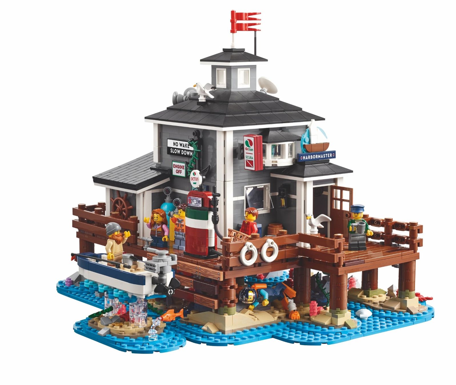 Lego Giocattoli: Lego Harbourmaster's Office 910040 Bricklink program serie 3 – Nuovo e nell'imballaggio originale da Niederhasli venduto da zvb_fgn2