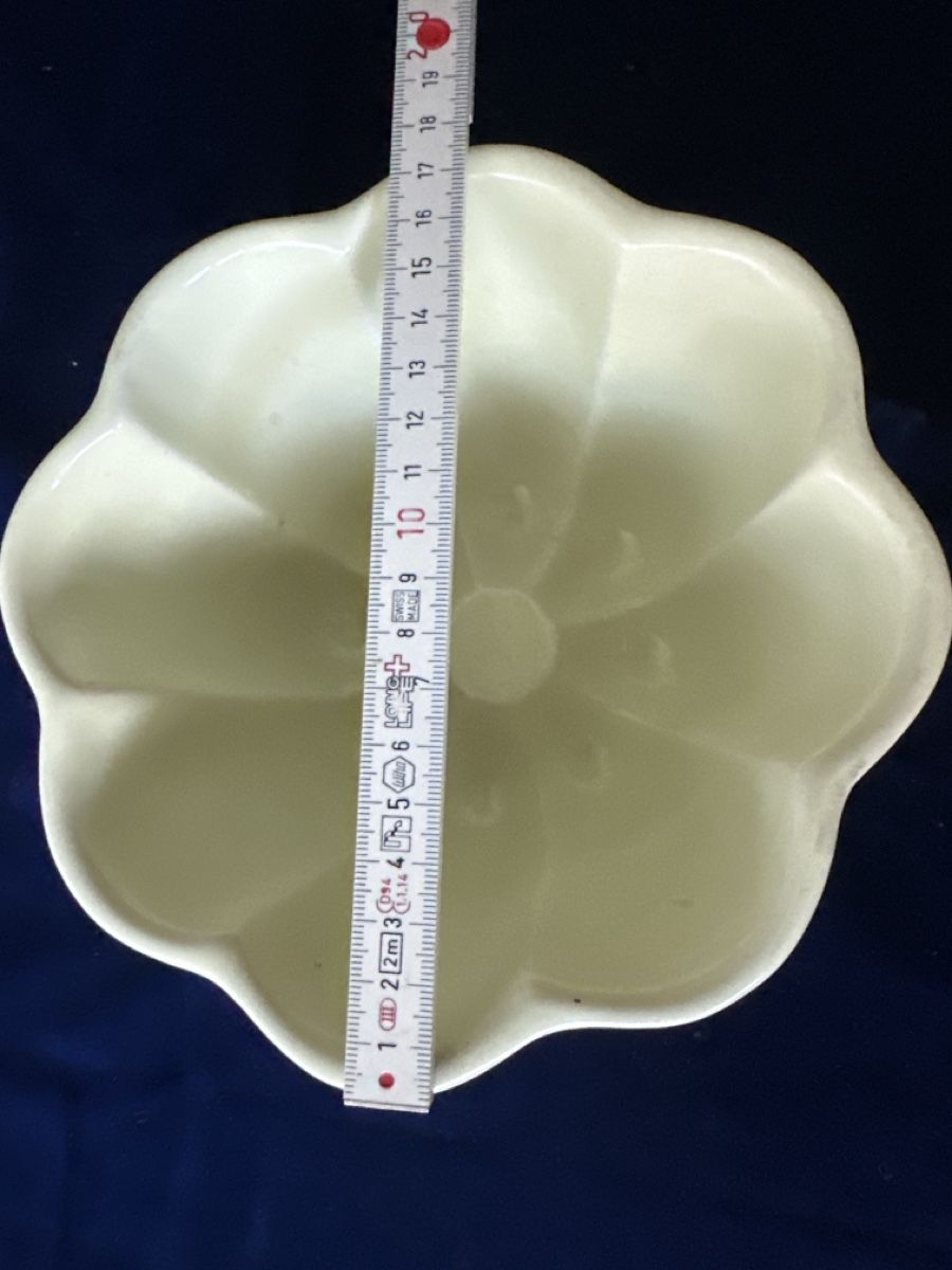 Backformen: Kuchenform, Puddingform, Keramik, Vintage, ca. 18 cm – Gebraucht aus Zürich von Chaeffeler 3