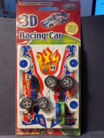 3D Racing Car Bausatz, neu, originalverpackt