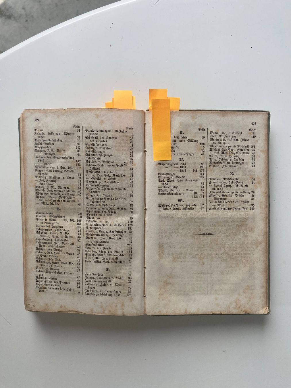 Libri: 1844 Geschichtsbuch Gemeinden Kt. Aargau – Usato da Langendorf venduto da Antik-Samariter 7