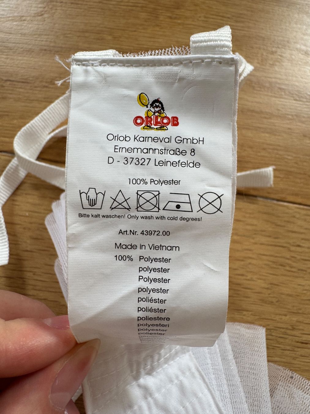 Kostüme: Déguisement - collerette blanche neuve – Neu (gemäss Beschreibung) aus Jussy von ali_6d7d 2