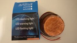 LED Warnleuchte gelb12V 24V Rundumlicht Neuware, pro Stück
