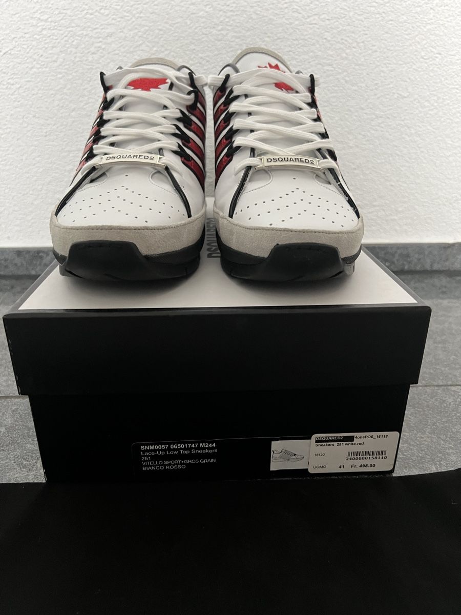 Dsquared2 Scarpe da uomo: Wunderschöne neue DSQUARED2 Sneaker – Nuovo e nell'imballaggio originale da Frick venduto da Tan75 1