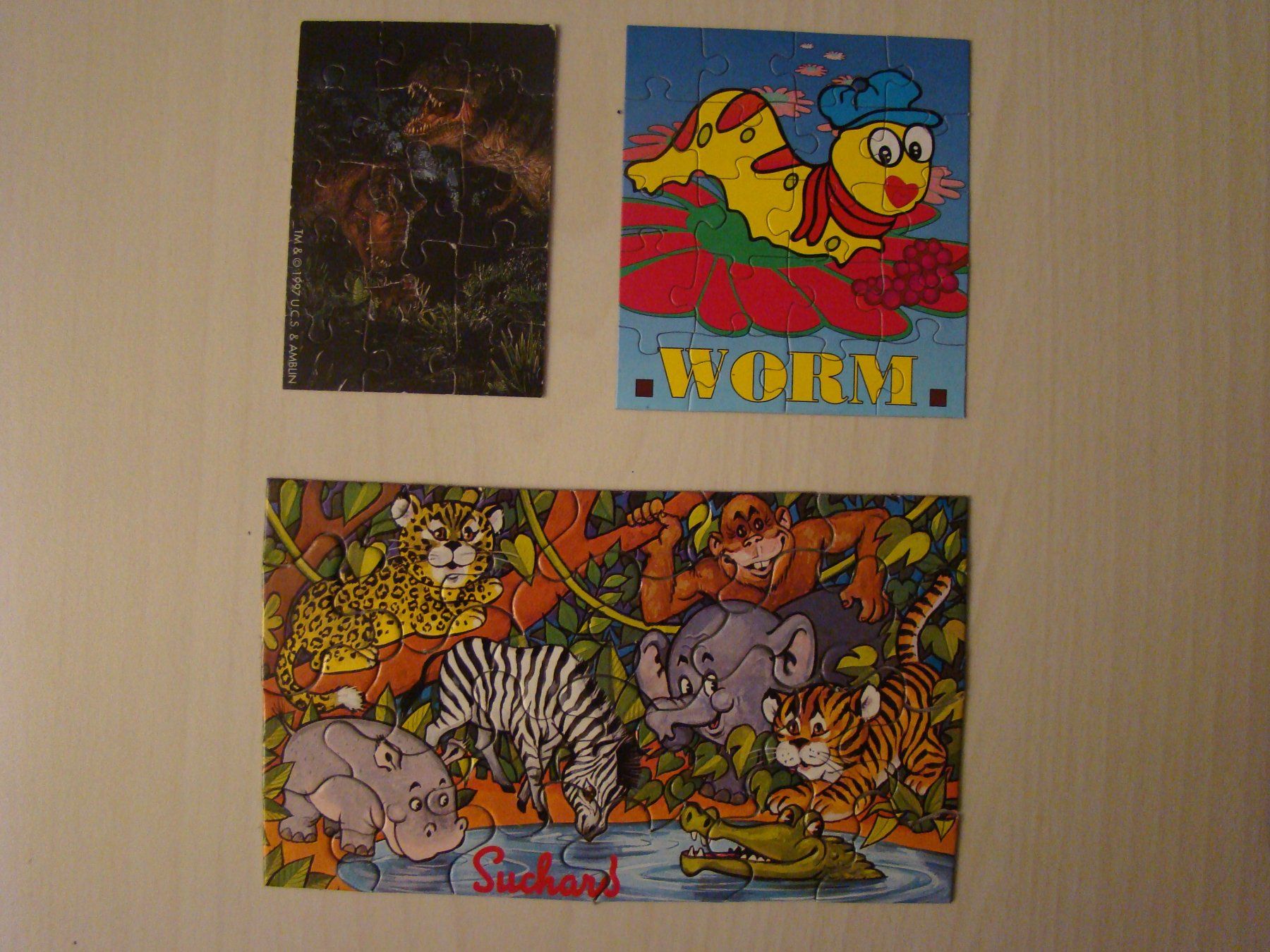 Puzzles: Box mit 6 kleinen Puzzles für zu Hause oder unterwegs – Gebraucht aus Malters von burzi 3