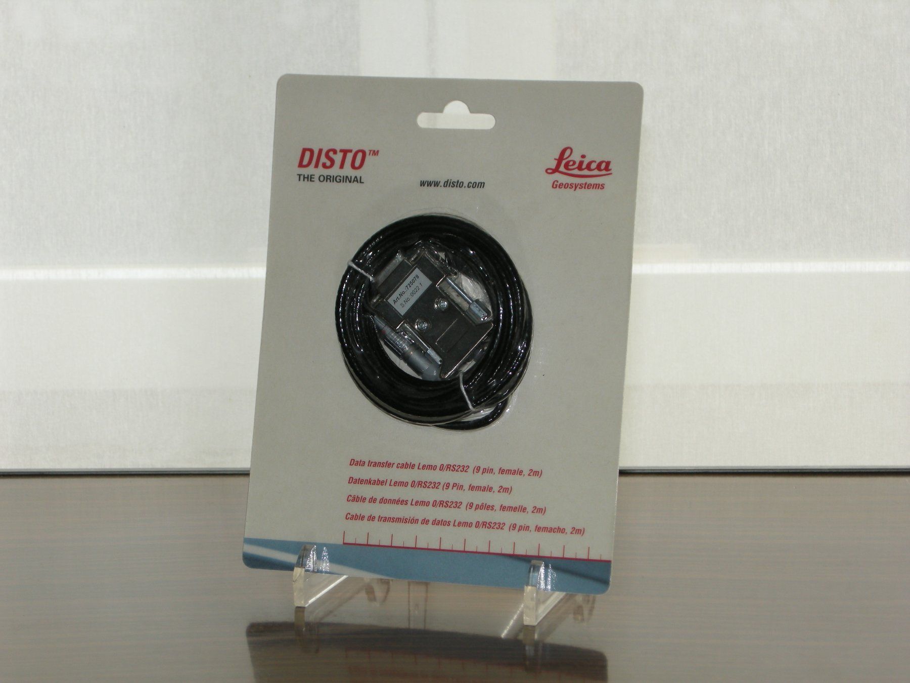 Leica Câbles: Leica Disto Data Transfer Cable Lemo 0/RS232 9pin female – Neuf avec emballage d'origine à Aarau par Pearlz