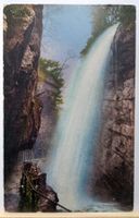 Taubenlochschlucht Biel, 1917, gelaufen