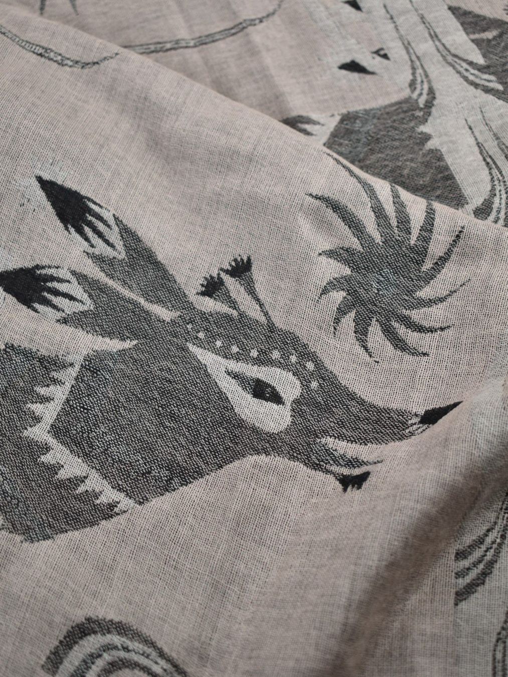 Foulard & Sciarpe: AHMADDY Schal/Tuch "Fox", 100% Wolle – Usato da Nürensdorf venduto da 2ND_STORY 2