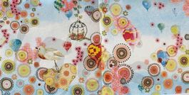 Serviette dreamy world 25x25 (d166) 2Stk.