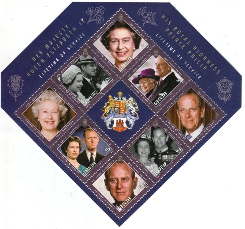 Tous les timbres: Block "Königin Elisabeth II." Gibraltar. – Neuf avec emballage d'origine à Basel par Butsch5
