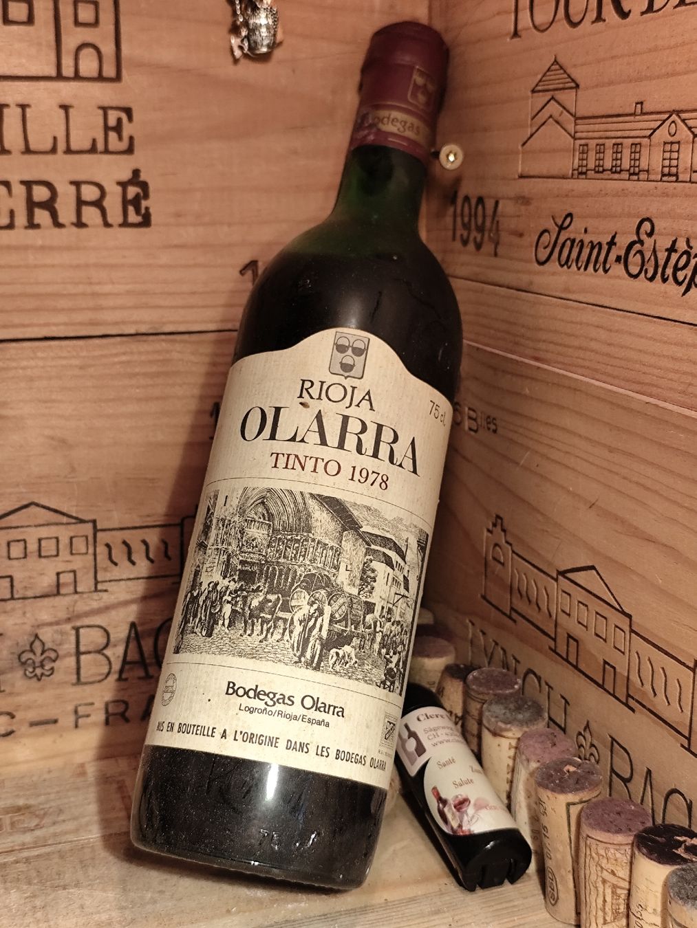 Rioja Vino: 6 x 1978 Rioja Olarra Tinto , Bodegas Olarra – Nuovo (secondo la descrizione) da Büsserach venduto da Vintage-vins 2