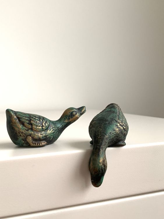 Satiskid 100 Stück Mini Gänse Aus Harz - Niedliche Gans Figuren Für Deko & DIY