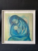 Gemälde, Frau mit Kind von Enrico Leone Donati
