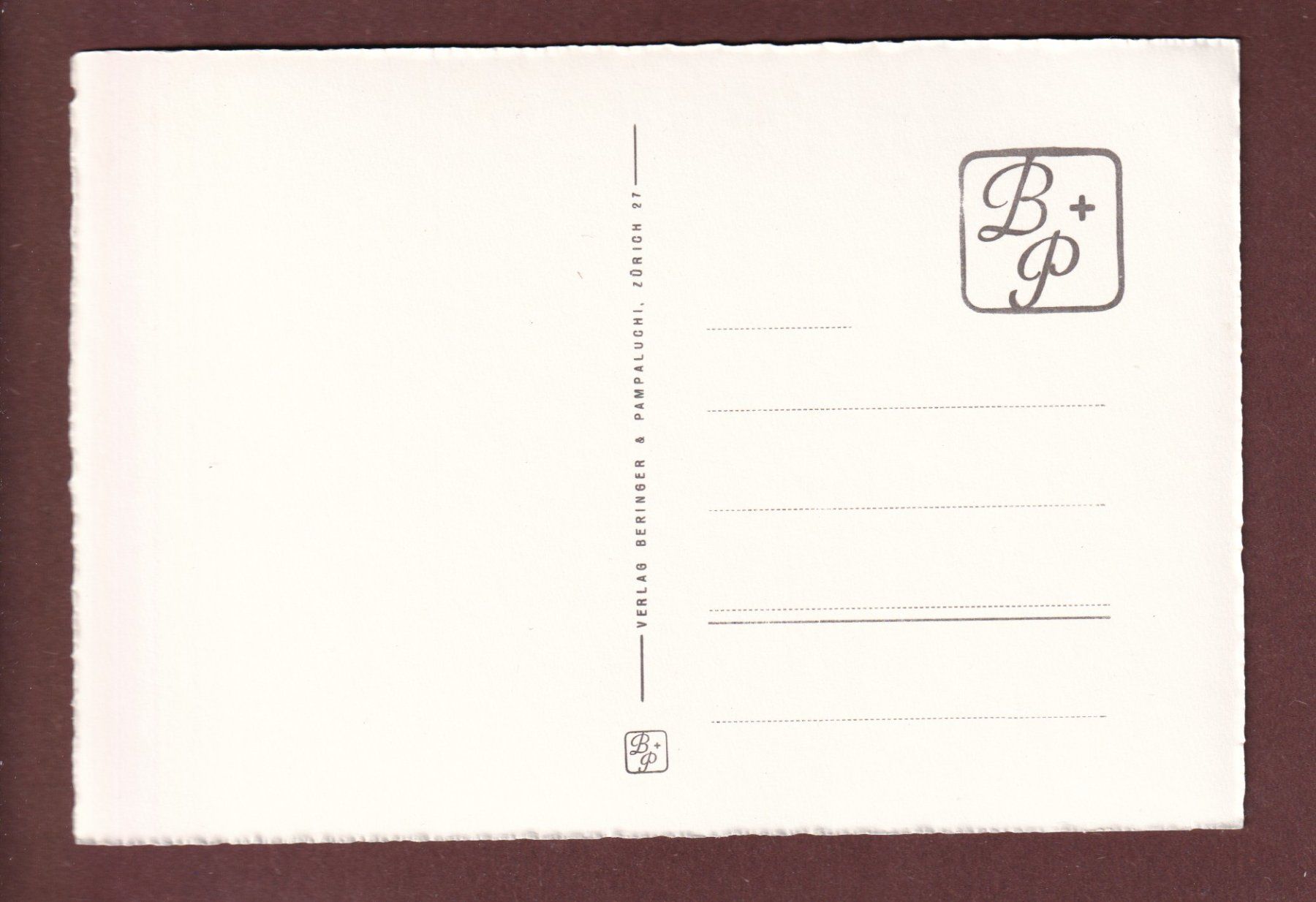 Cartes postales: BÜRGENSTOCK – D'occasion à Pully par nicecards-shop 1