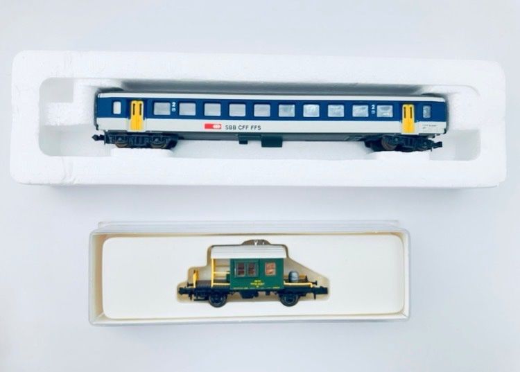 Hobbytrain Modelleisenbahnen: SPUTNIK mit Bierfass 2xKomposition SPUR N #410 – Gebraucht aus Oberbuchsiten von Orsetto24