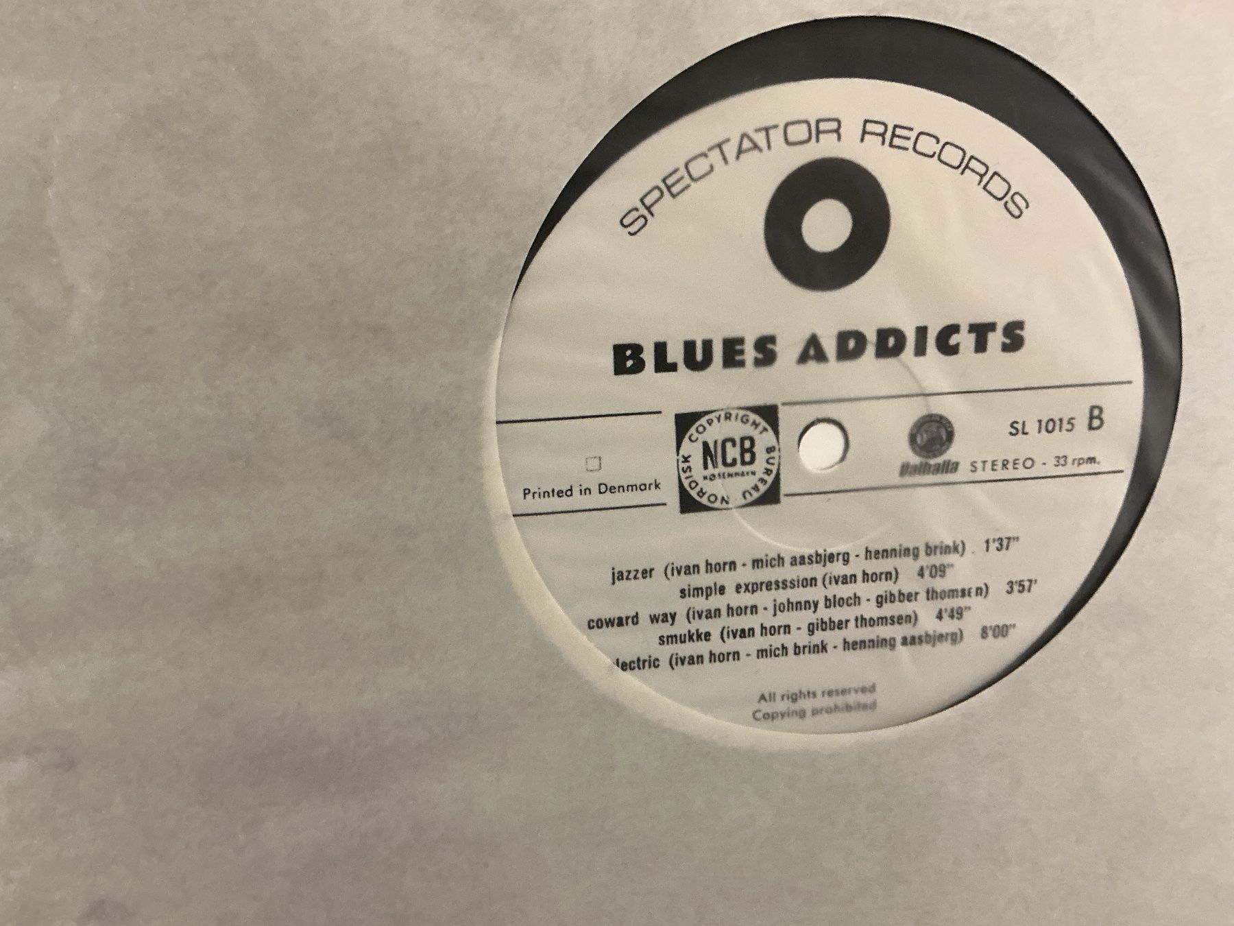 Dischi in vinile: Blues Addicts LP – Usato da Winterthur venduto da Tumko-Vinyl 2