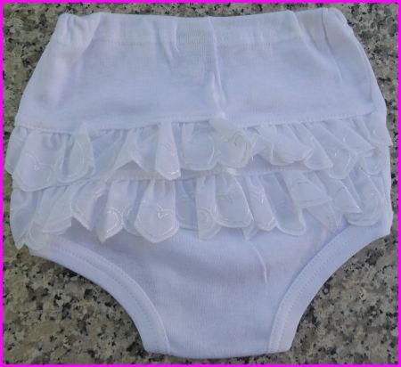 🌞 Mädchen Unterwäsche mit süssem Rüschendesign Gr. 74