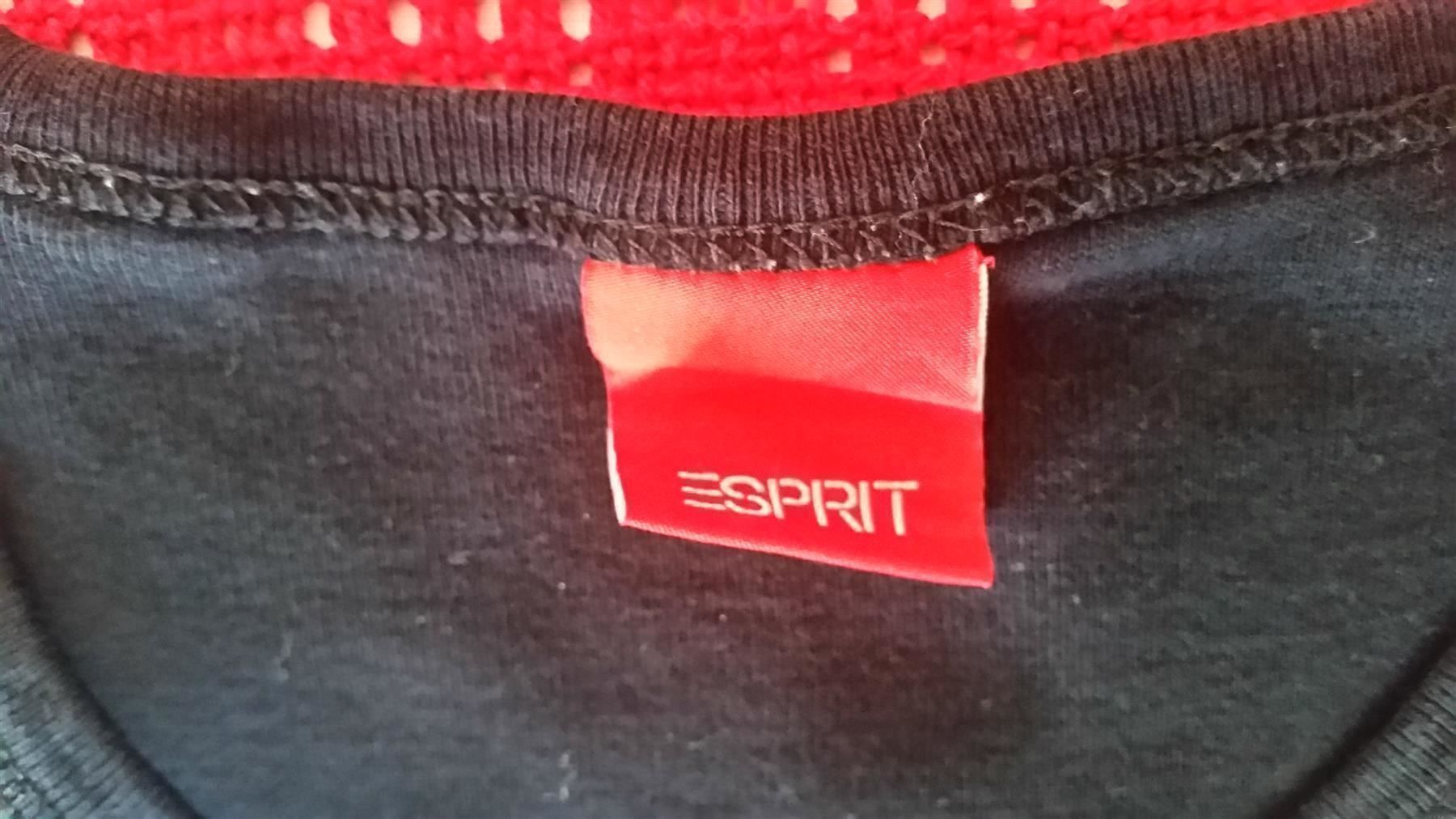 Pullover & Sweatshirts: ESPRIT Sweatshirt mit Aufdruck, schwarz – Gebraucht aus Winterberg ZH von Gemini63 2