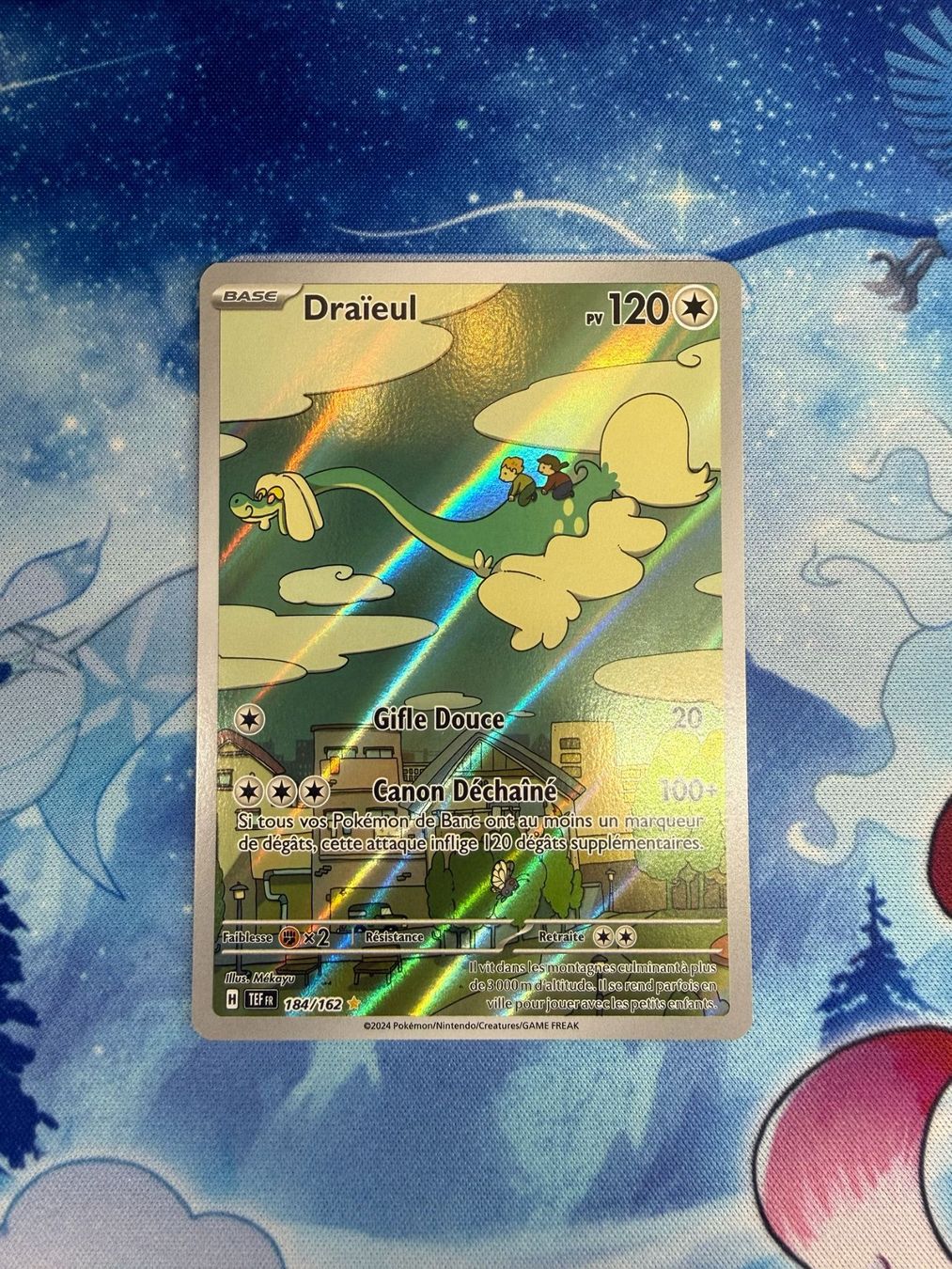 Pokémon Carte collezionabili: Draïeul AR - TEF 184 FR – Nuovo (secondo la descrizione) da Courgenay venduto da ScamBoxOff