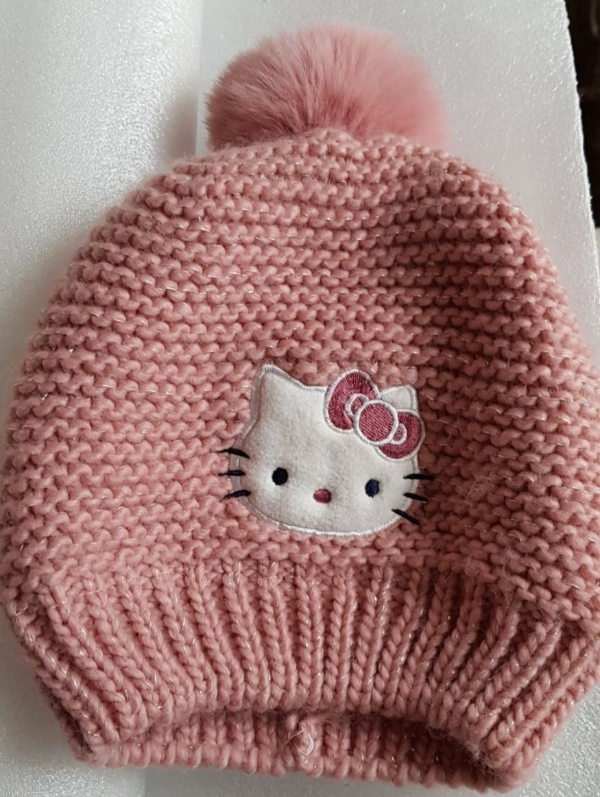 Altro abbigliamento per bambina: Hallo Kitty Wintermütze – Nuovo (secondo la descrizione) da Morens FR venduto da Kiscica 4