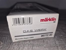 Märklin Leerkarton / OVP (1x)  00772-02 Das Werk Mercedec K.
