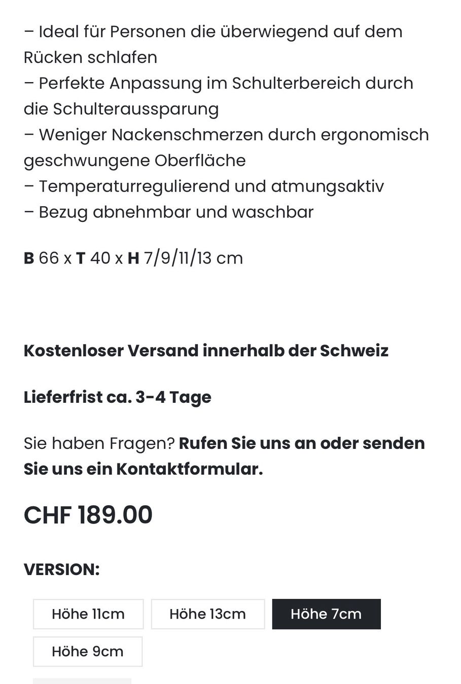 Technogel Cuscini: Technogel® Kissen Anatomic Curve – Nuovo (secondo la descrizione) da Balsthal venduto da scoci01 4