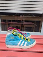 Adidas Sneaker, Gr. 37 1/3, hellblau, sportlich