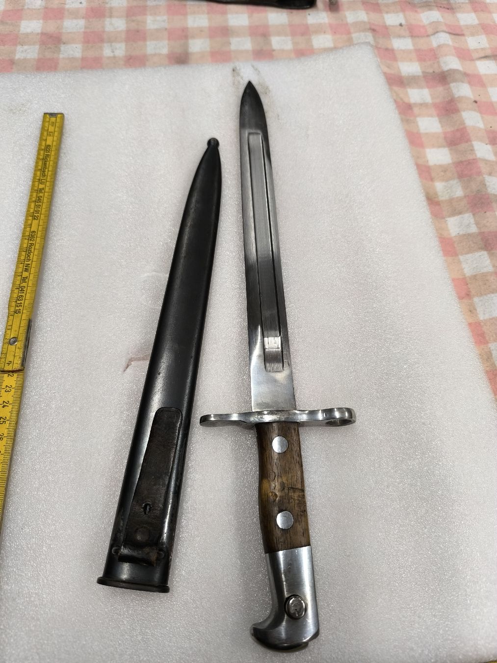 Schweizer Armee Stichwaffen: Bajonett Armee Schweiz CH – Gebraucht aus Cama von anto_a 1
