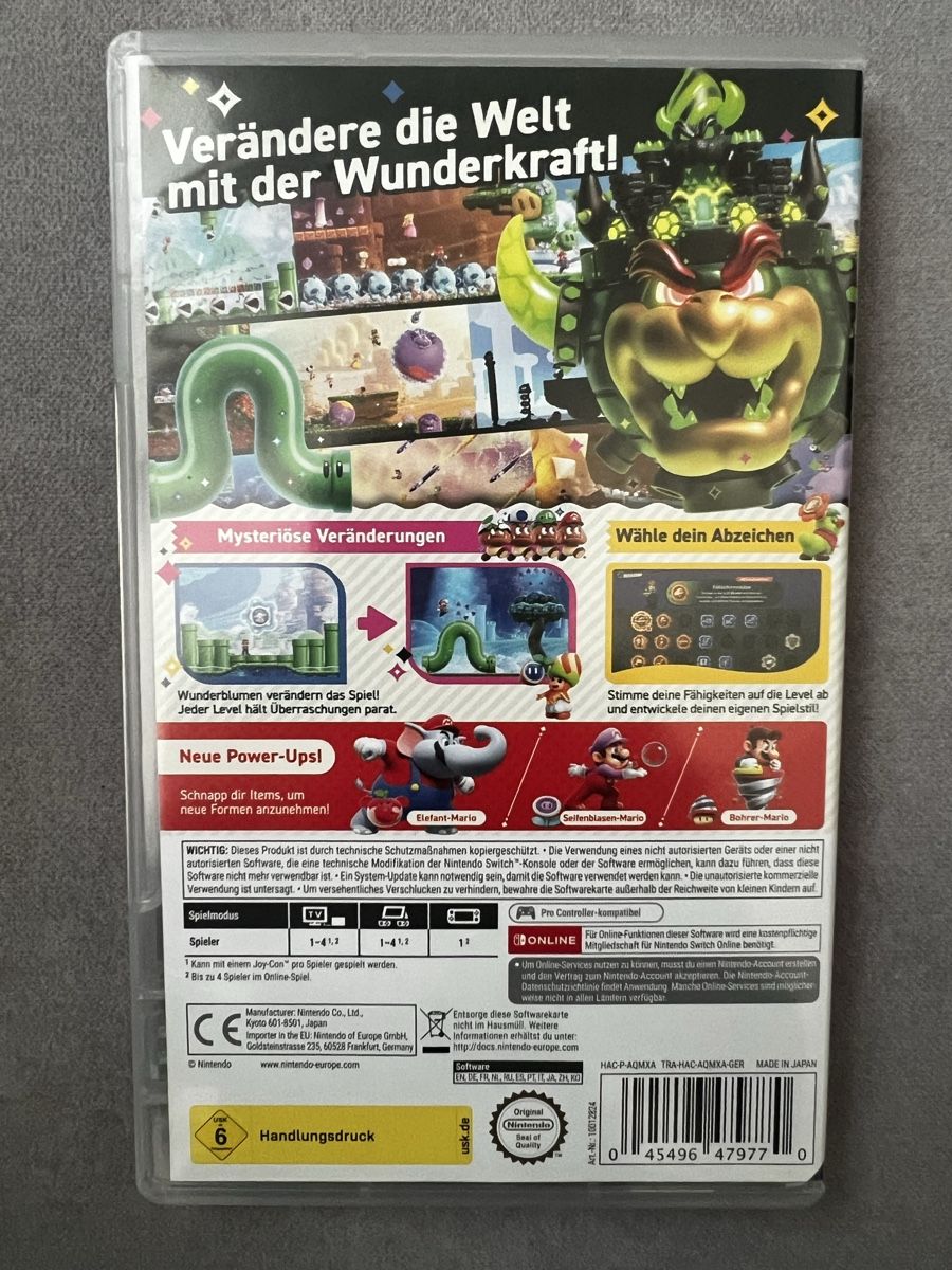 Giochi: Nintendo Switch Super Mario Bros Wonder Spiel – Usato da Buchs ZH venduto da dani_realmadrid 2