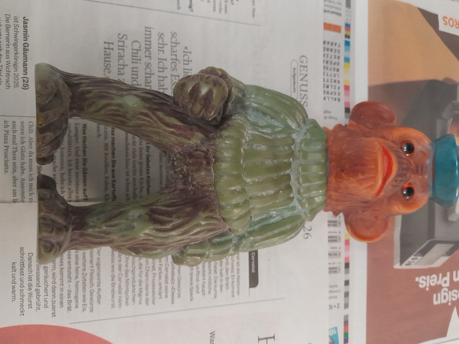 Statuette: Sehr alter Kunststoffaffe – Usato da Rüti ZH venduto da Alemanni 5