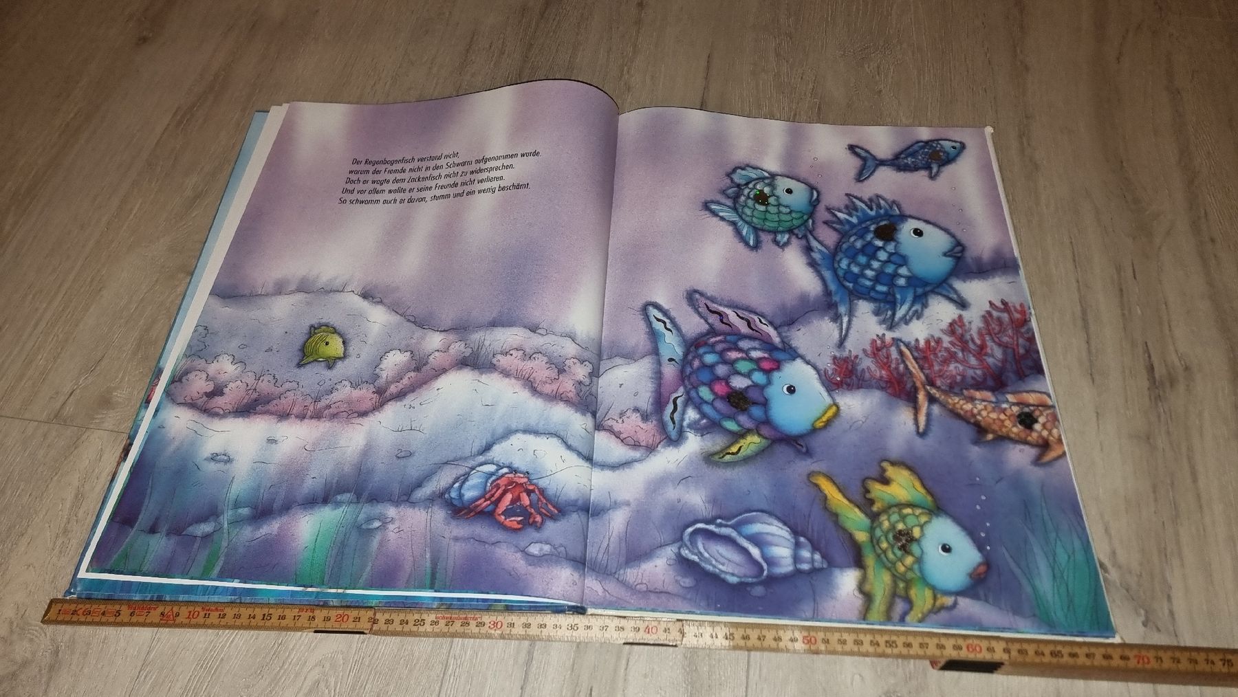 Libri: Regenbogenfisch Kinderbuch - Marcus Pfister Riesenausgabe – Usato da Wigoltingen venduto da Zuckerfee84 1