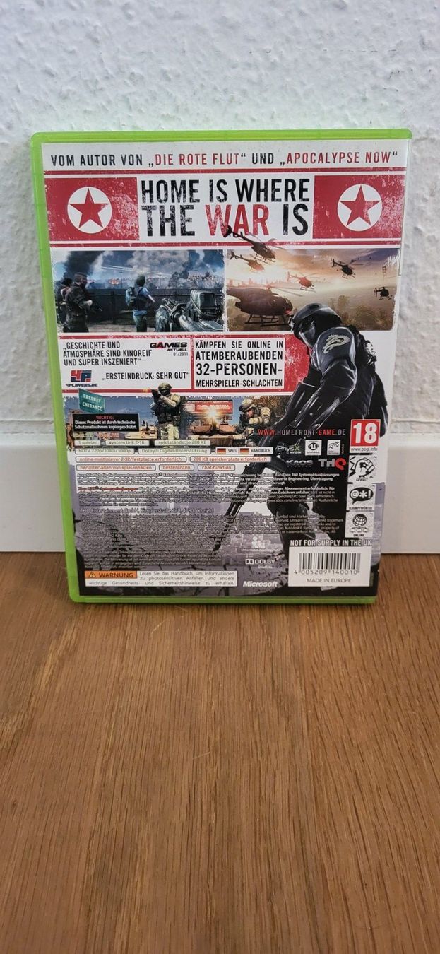 Microsoft Giochi: Xbox 360 - Homefront – Usato da Münsingen venduto da DigitaleSpielecke 1