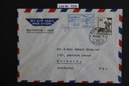 CH 1948 Flugpostbrief sauber gestempelt             Los 7230