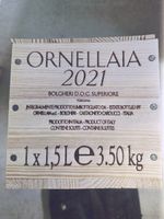 Ornellaia 2021 Magnum/ im Mövenpick Keller gelagert/original