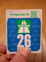 Autobahnvignette Schweiz 2026 NEU