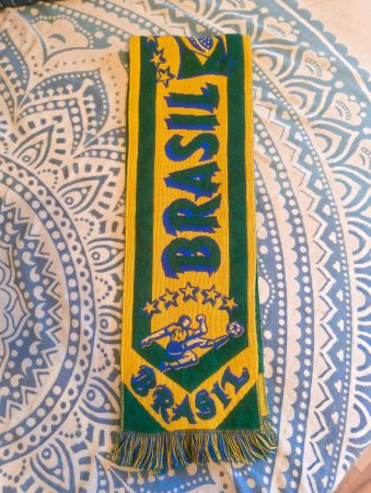 Écharpe Brasil 1990 Vintage
