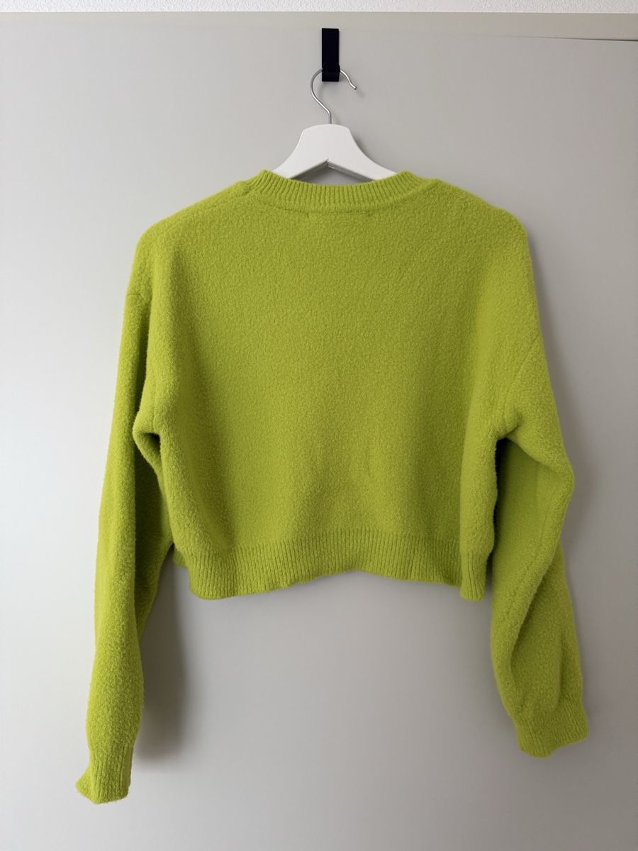 Zara Pullover & Sweatshirts: Zara Neon Green Sweater – Neu (gemäss Beschreibung) aus Zürich von kru_8dtk 1