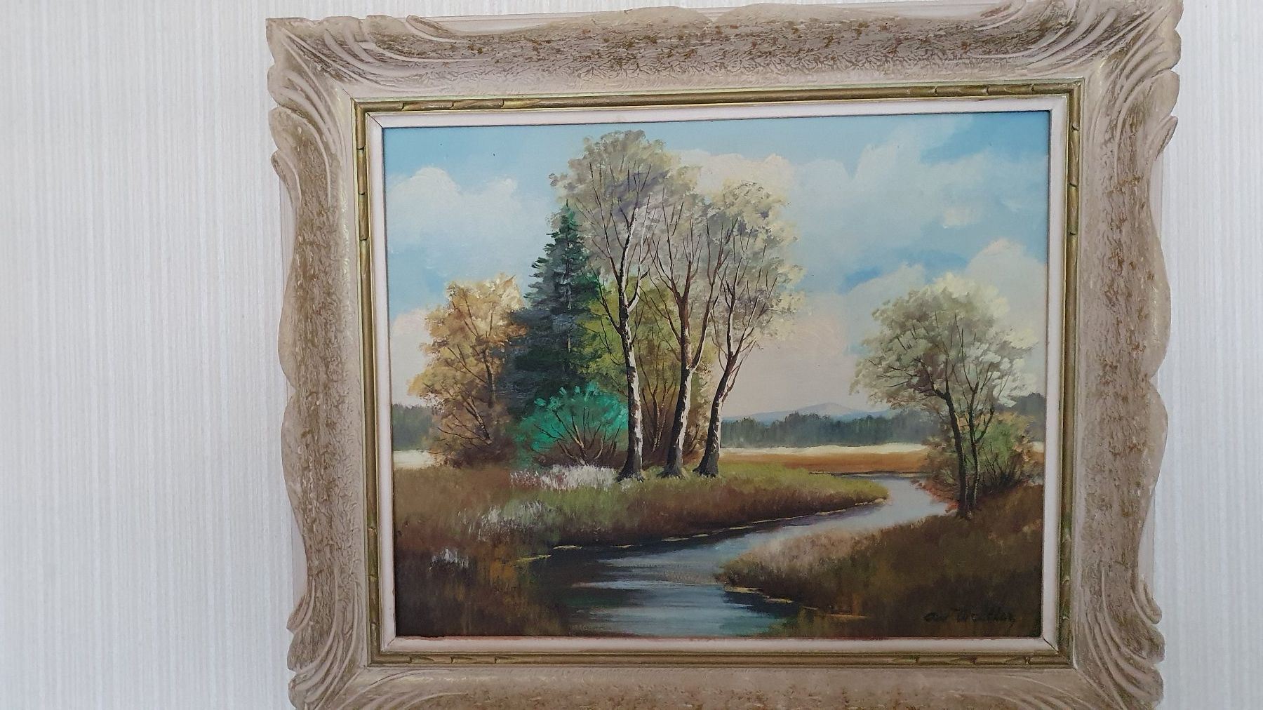 Gemälde: Landschaft – Gebraucht aus Ittigen von Searay