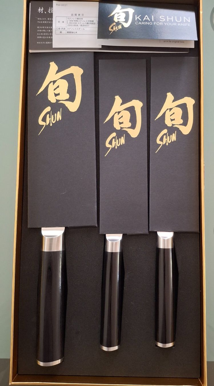 Kai Küchenmesser: Shun Classic 3-teiliges Messer-Set neu – Neu und originalverpackt aus Uster von Petriheil50 3