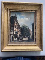 Stadtansicht einer holländischen Stadt