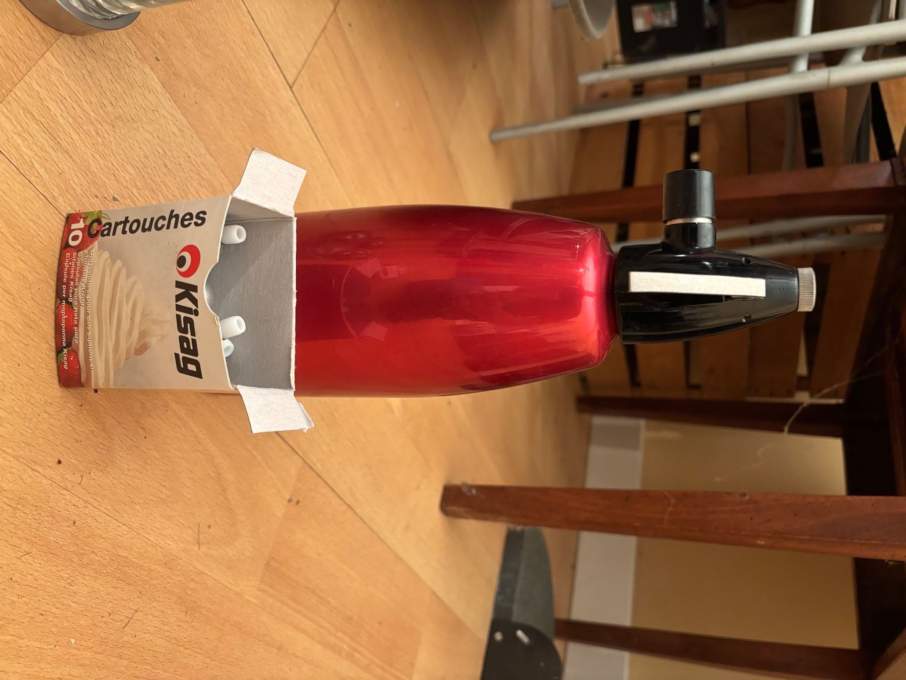 Cucine complete: Siphon à chantilly avec capsules – Usato da Wavre venduto da margot0210 5