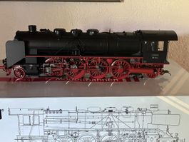 Spur 1  Kiss DB  Dampflok mit Tender BR 39 144