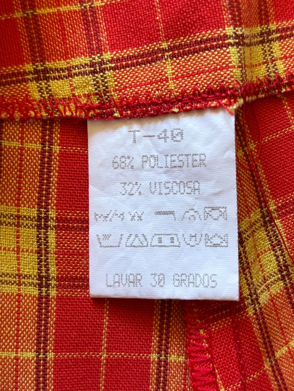 Pantaloni: Karo-Shorts Sommer Gr. 38 – Usato da Genève venduto da Livsonman 3