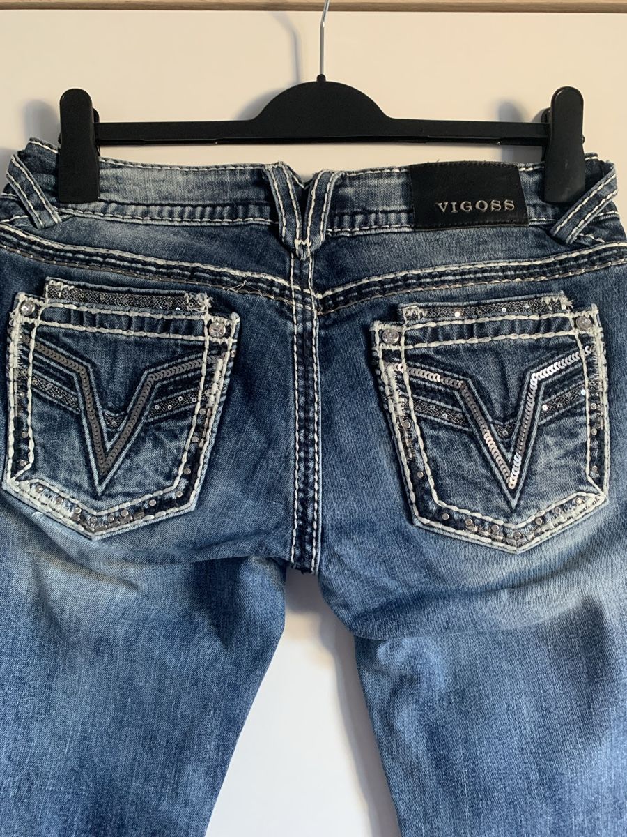 Jeans: Jeans Vigoss 28x32 Straight – Nuovo (secondo la descrizione) da Murten venduto da schneebutz11 3