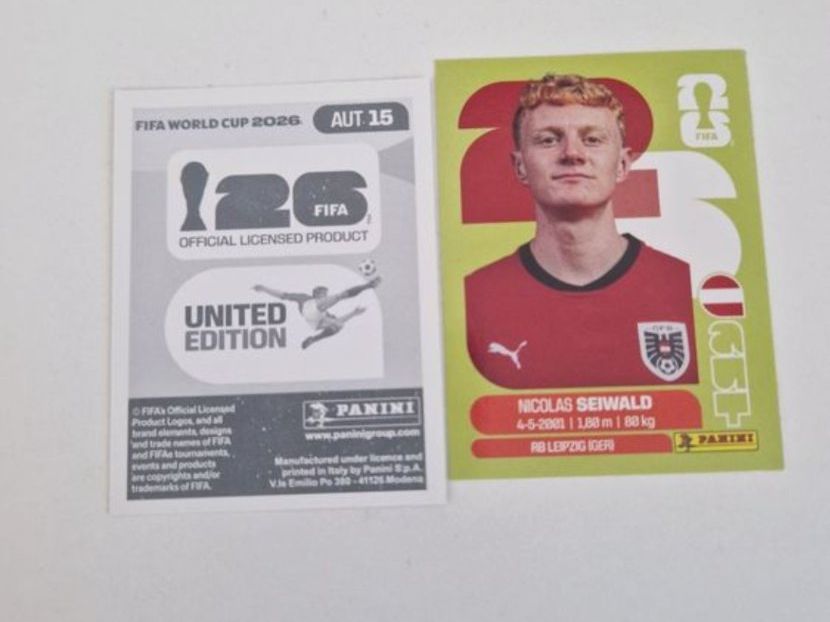 Panini Sammelbilder & Trading cards: Panini Sticker AUT15 – Neu (gemäss Beschreibung) aus Stüsslingen von white_angel86