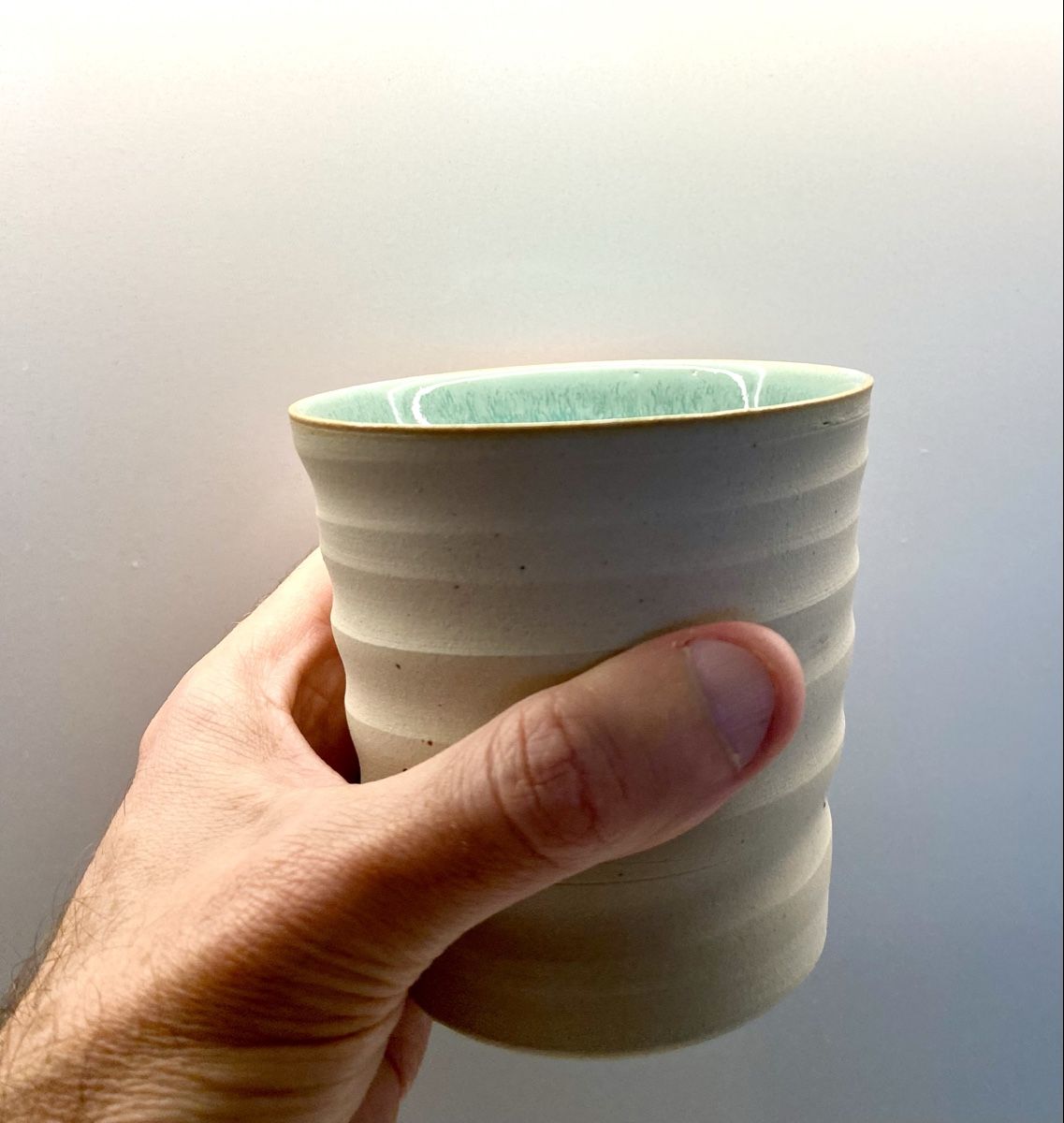Tazze: Tee oder Kaffeetasse handgefertigt aus Keramik – Usato da Basel venduto da phidelitas 8